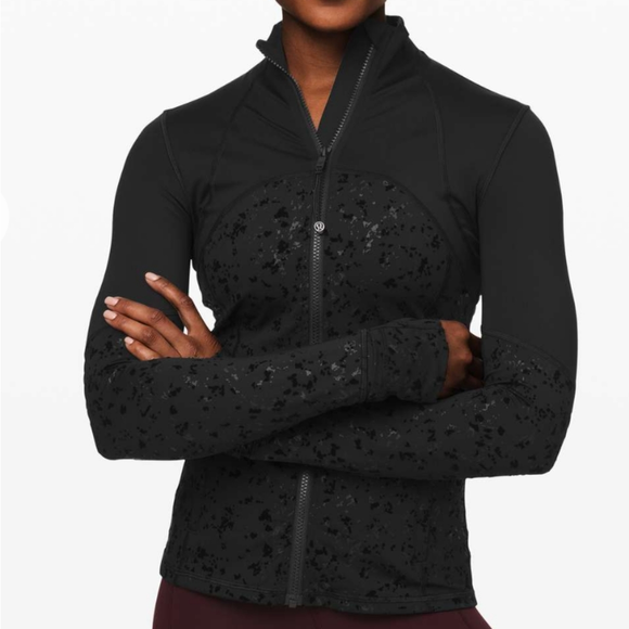 lululemon define jacket speckle shine